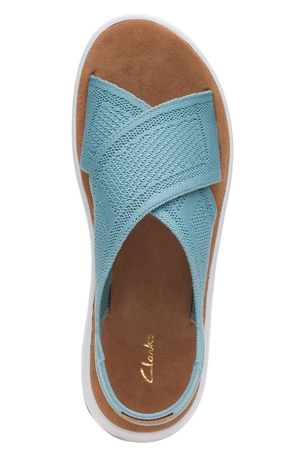 CLARKS Sandals Turquoise Flat Trendyol