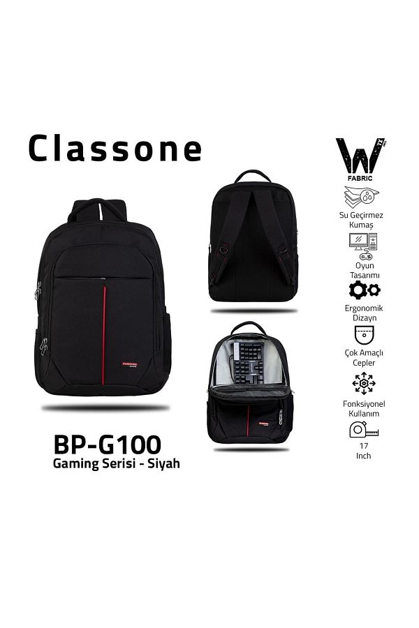 Classone-حقيبة ظهر للكمبيوتر المحمول مقاس 17 بوصة متوافقة مع Bp-g100 1