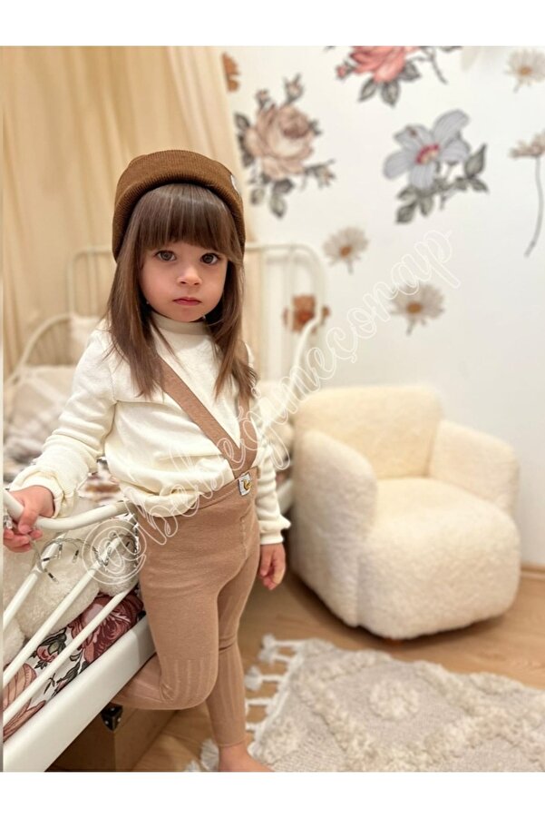 BEBEĞİME ÇORAP Organik Pamuklu Askılı Bebek-çocuk Çorap Tayt