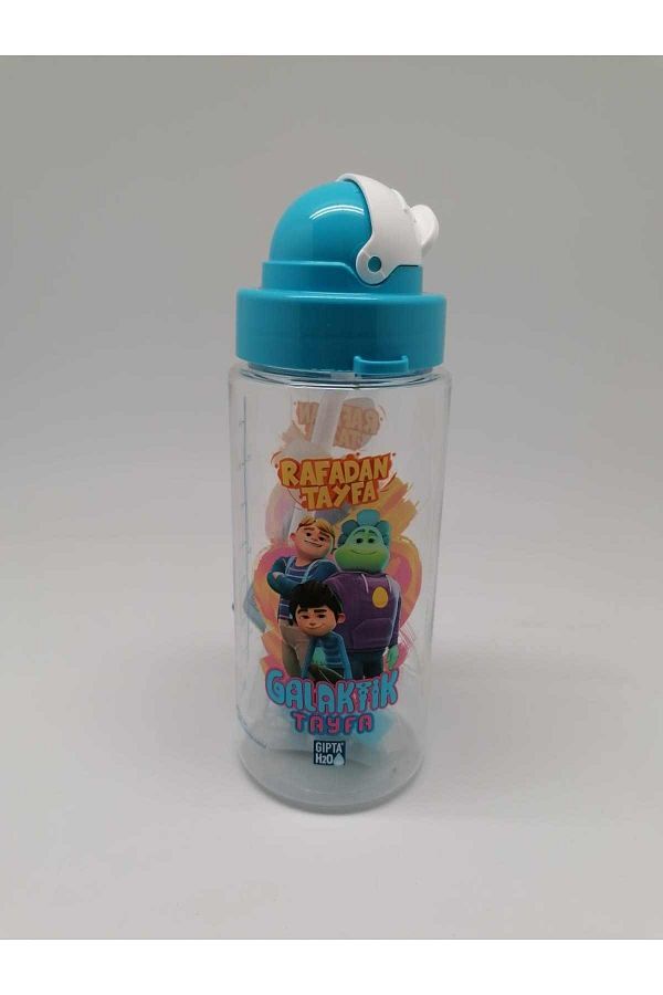 Gıpta-Rafadan Tayfa Thin Tritan Flask with Straw 500 Cc Galactic Tayfa 1