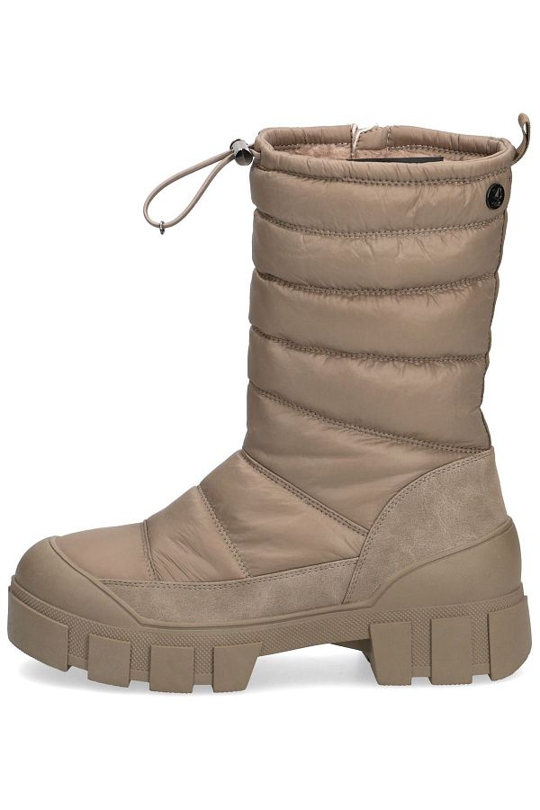 Caprice Snow Boots Beige Block Trendyol