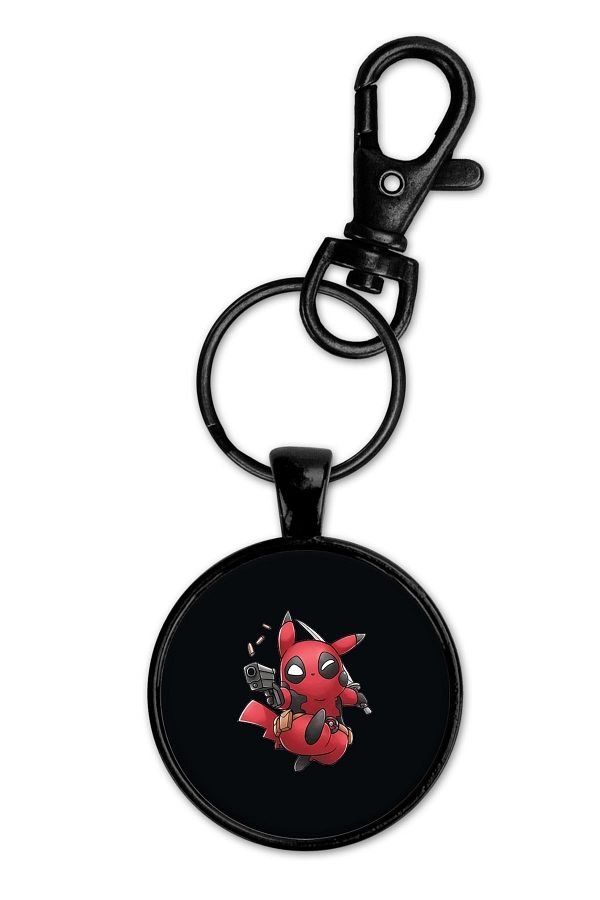 Deadpool pikachu keychain store