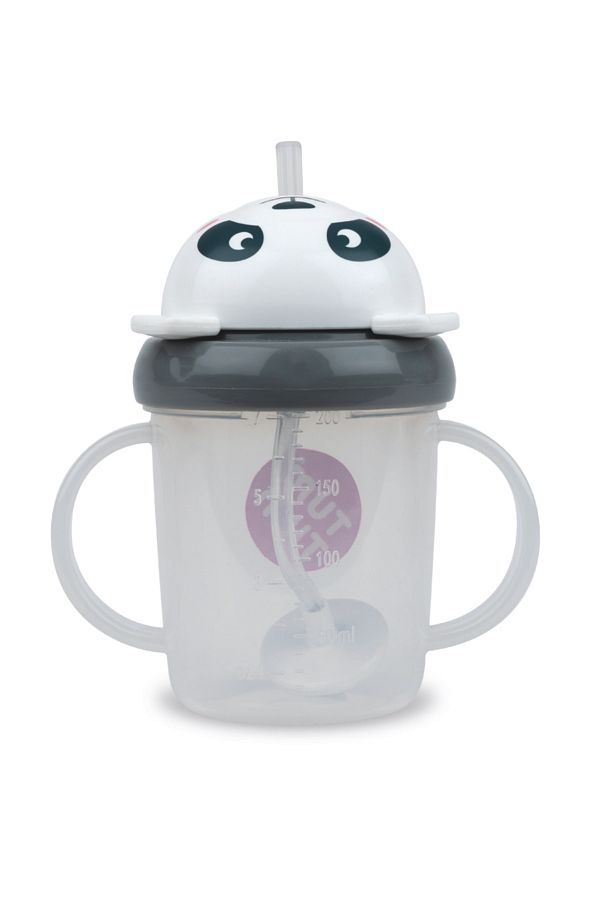 TUM TUM-Pip Panda Sippy Cup with Straw 1