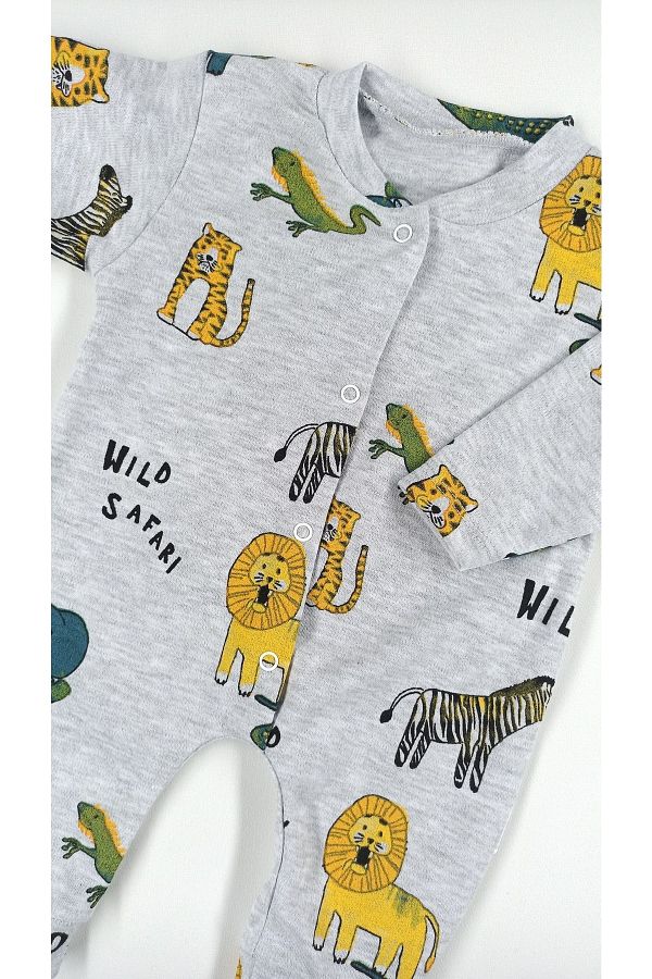 Nayinom-Hobbe Baby Safari Jumpsuit 3-6-9 Months 1