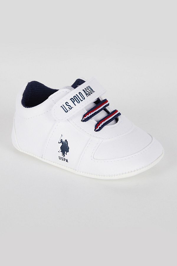 U.S. Polo Assn. Baby Boy White Baby Shoes Trendyol