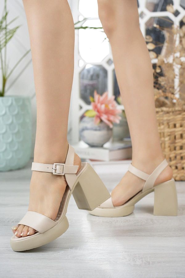 Thick strap sandal shop