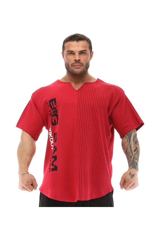 Big Sam Oversize Bodybuilding Rag Top T shirt 3248 Trendyol