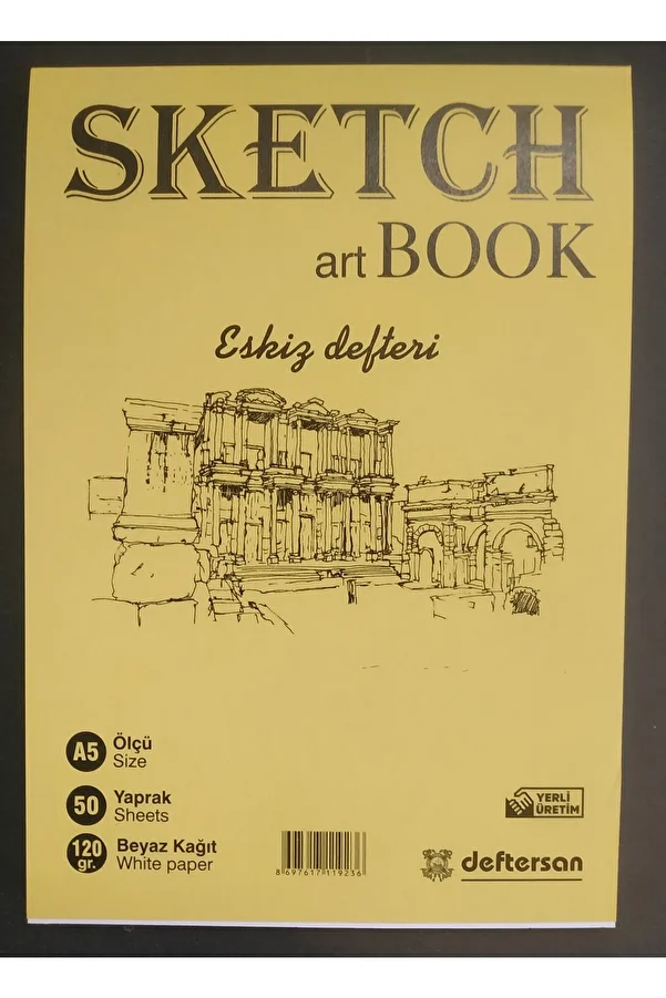 DEFTERSAN-A5 Sketchbook - Sketch Book - 120 Gr50 Sheets 1
