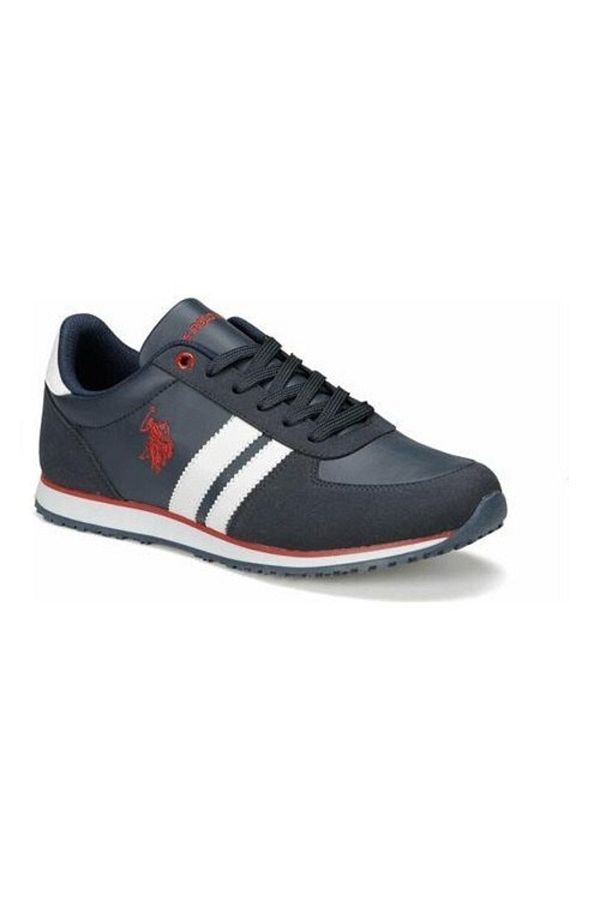 Us polo navy blue shoes hot sale