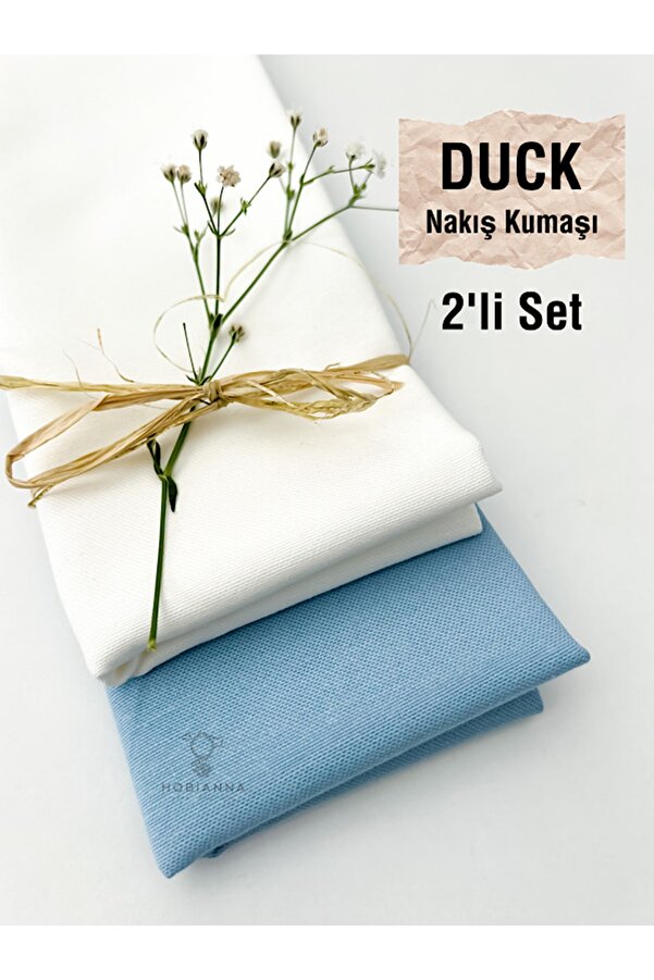 Hobianna Duck Nakış Dikiş Kumaşi 2’li Set