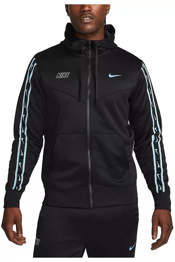 Nike black sports jacket discount