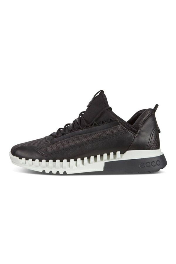 Ecco Men s Zipflex M Moonless Black Outdoor Shoes Trendyol