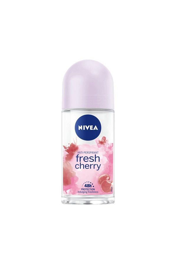 NIVEA-Deo Roll On 50ml Fresh Cherry (8340) --- NIVEA Roll On Deodorant 50ml Fresh Cherry 1