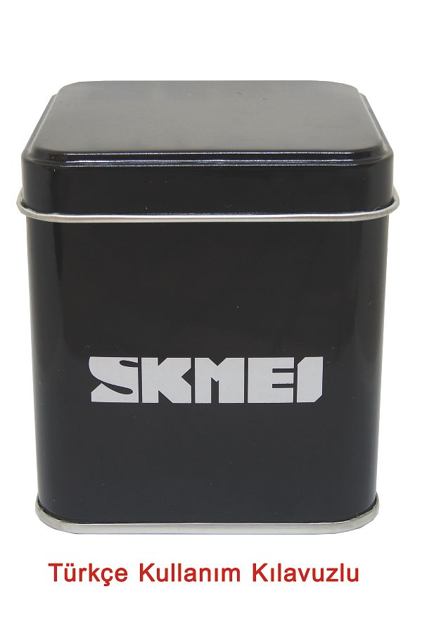 Skmei Skme 1235 Waterproof Men s Wristwatch with Gold Alarm and Stopwatch Trendyol