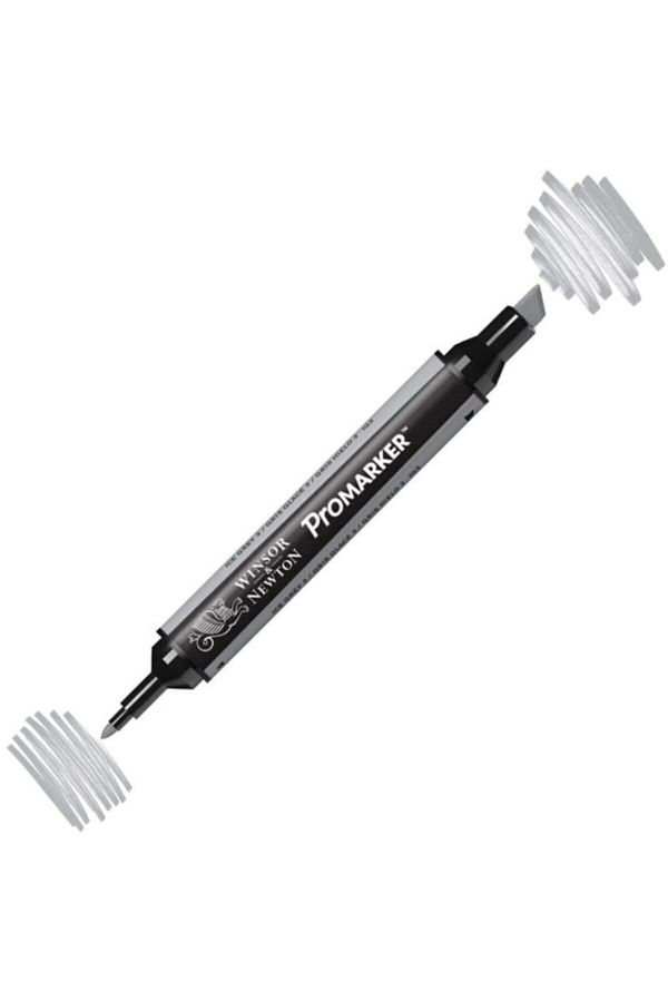 Winsor Newton-قلم وينسور ونيوتون بروماركر آيس جراي 3 Cg05 1