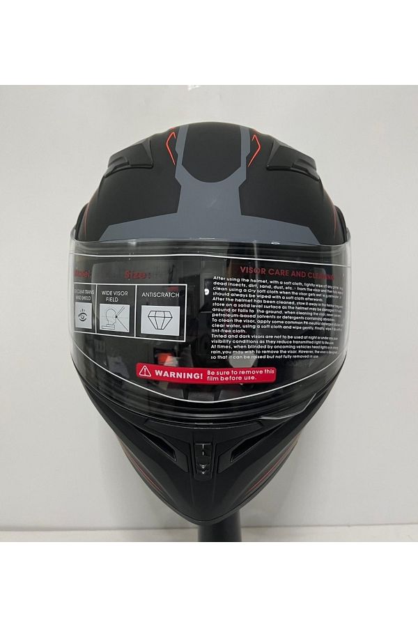 F1 Tez Motor Jiekai Jk 902 Motorcycle Helmet with Chin Opening Sun