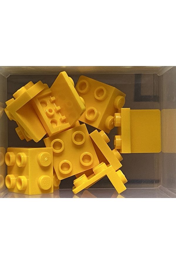 LEGO-Original Creator Moc Connection Part Bracket 1 X 2 - 2 X 2 Light Orange 5 Pieces Will Be Sent 1