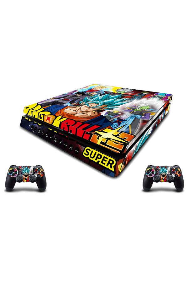 Sticker Market-Dragon Ball Ps4 Slim Playstation Skin Sticker Set 1