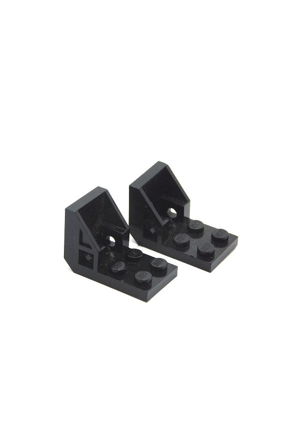 LEGO-Custom Moc Accessory - Space Car Black Seat, 3x2 Seat Layout, 2 Pieces to Send 1