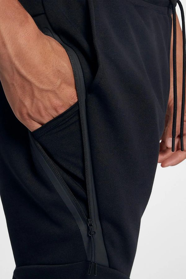 Nike M Nsw Tch Flc Jogger Black Men s Sports Sweatpants Trendyol