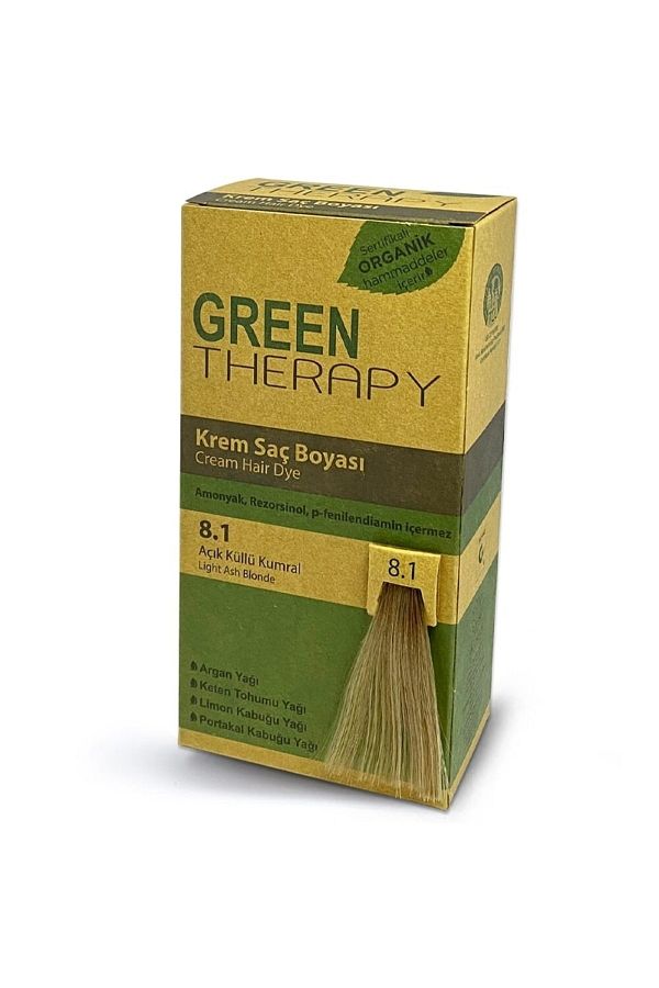 Green Therapy-Cream Hair Dye 5.7 Turkish Brown 1