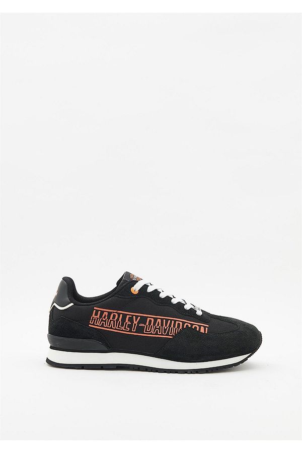 Harley Davidson Men s Black Sneakers Comfortable and Stylish Trendyol