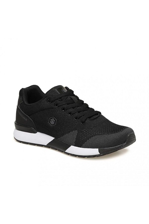 lumberjack-Vendor L 3fx Black Large Size 46-47 Memory Foam (Comfortable Sole) Men's Sneakers 1