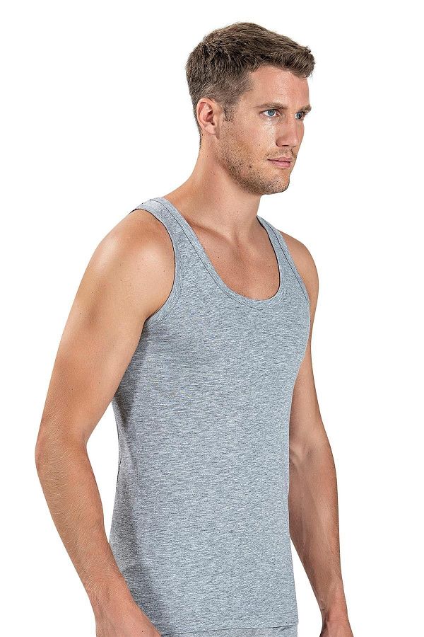 Jiber-Men's Classic Colored Strappy Undershirt 110 - 3 Pieces 1