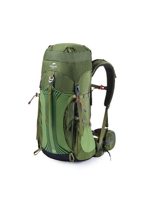 Naturehike-حقيبة ظهر للرحلات سعة 55+5 لتر باللون الأخضر 1
