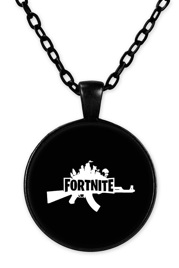 herotasar m Fortnite Black Chain Necklace Bll2678 Trendyol