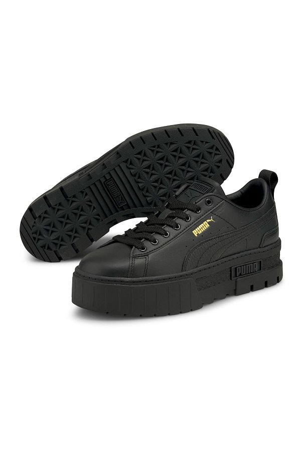 Puma Sneakers Black Flat Trendyol