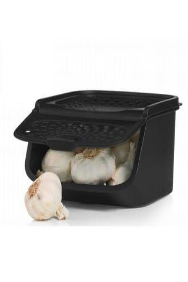 Tupperware-Onion Garlic Storage Container 2.3l Black 1