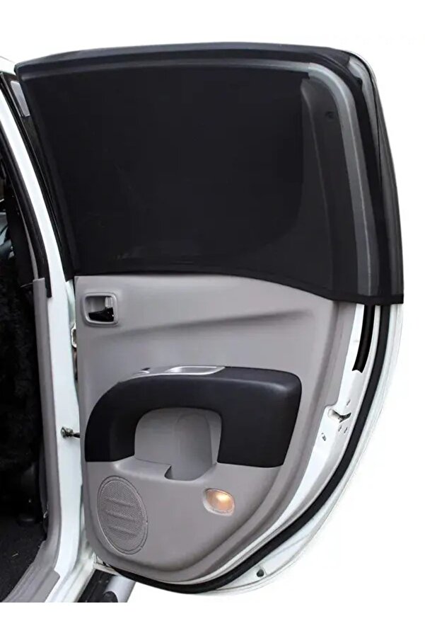 Ankaflex 2 Adet Oto Perde Araç Yan Cam Güneşlik Arka Koltuk Güneş Koruyucu 2 Adet