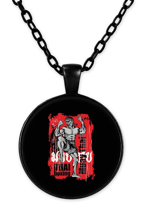 herotasar m Black Muay Thai Chain Necklace Bll2086 Trendyol