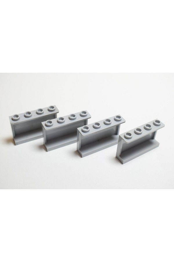LEGO Custom Moc Accessory Creator Panel 1 X 4 X 2 Brick Wall Light Gray 2 Pieces to Send Trendyol