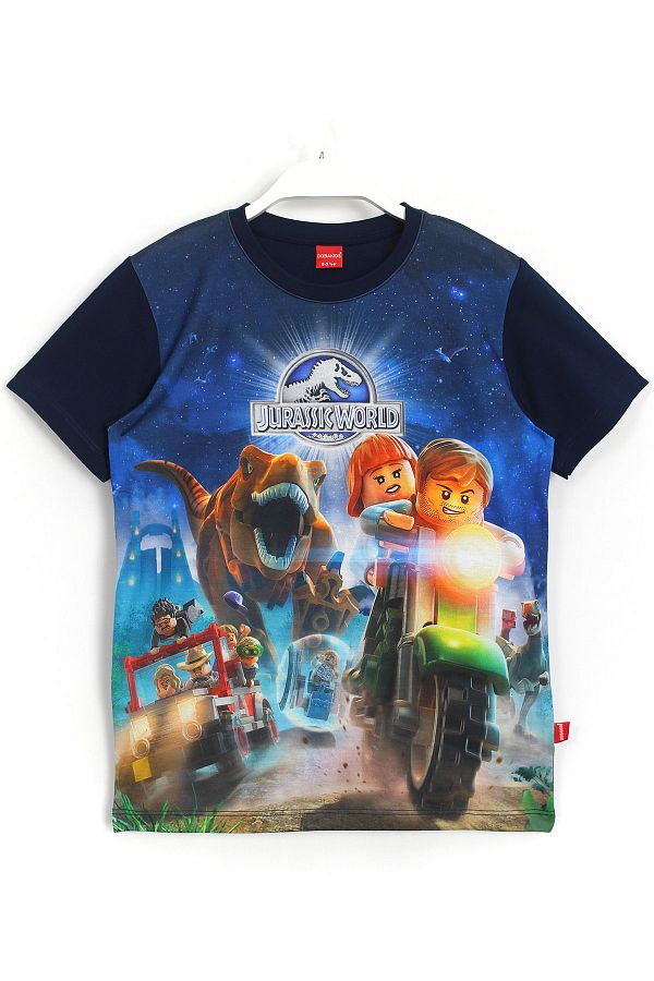 DobaKids Jurassic World Dinosaur Themed Playstation 4 Xbox Nintendo Lego Game 3D Printed Children s T shirt