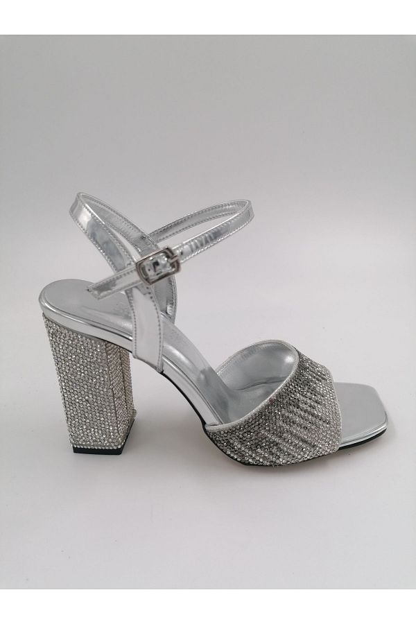 Silver grey evening shoes hotsell