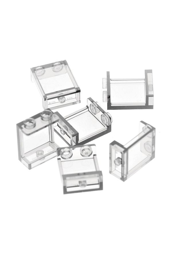 LEGO Moc Custom 1x2x2 Glass Brick Transparent Accessory Panel 4 Pieces Will Be Sent Trendyol