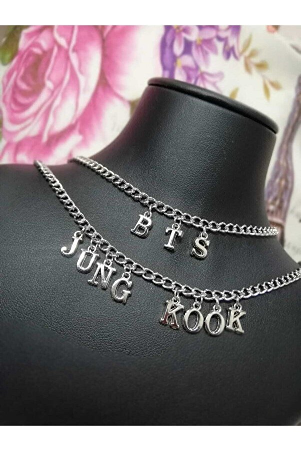 AlpCollection Bts Jungkook Double Necklace Jewelry Accessory Gift