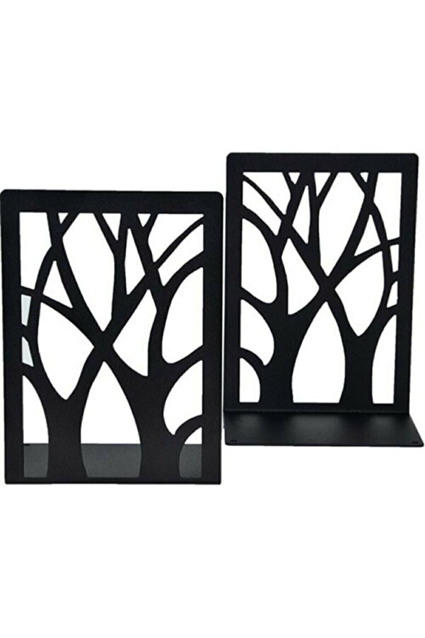 Thorqtech Decorative Metal Book Holder Set Of 2 Ballerina And Tree