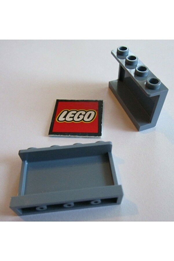 LEGO Custom Moc Aksesuar Creator Panel 1 X 4 X 2 Tuğla Duvar Sand Blue 2 Adet Gönderilecek