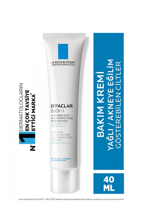 La Roche Posay-Effaclar Duo 40 Ml - Moisturizing and Balancing Face Cream for Oily and Irregular Skin 1