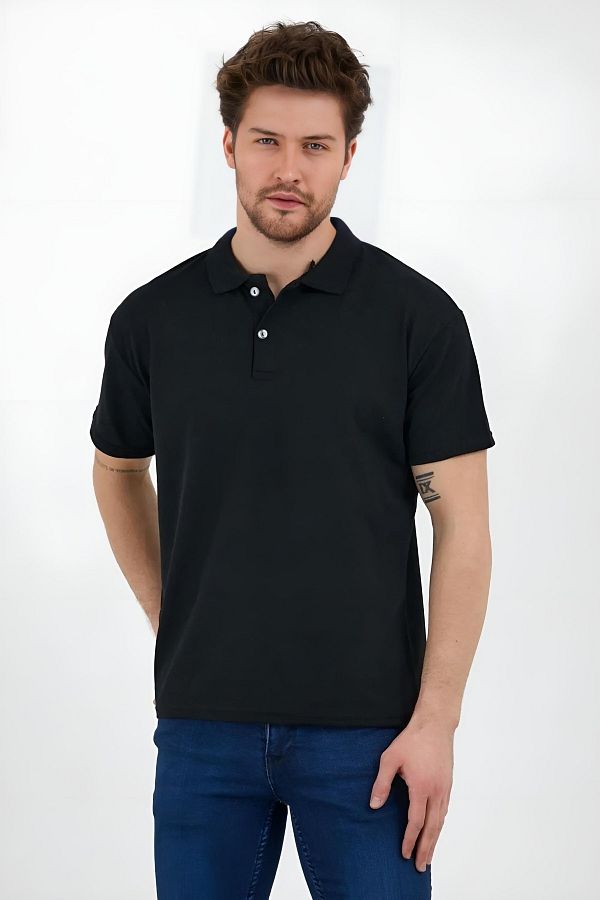 Wish Klein Unisex Jacquard 3 Piece Slim Fit Lacoste Polo Neck T Shirt Trendyol
