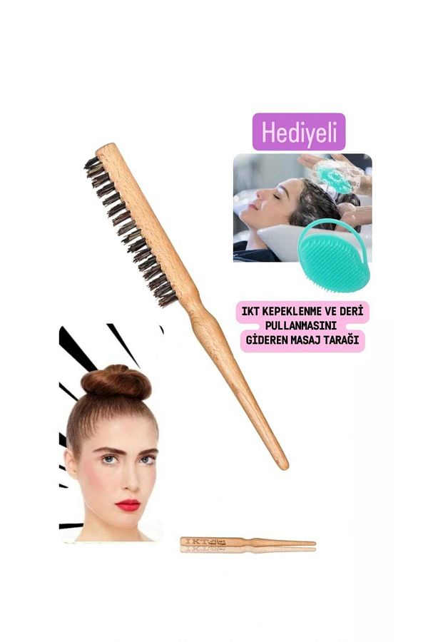 IKT-Knob Brush + Anti-Kneak Comb 2 Pack 1