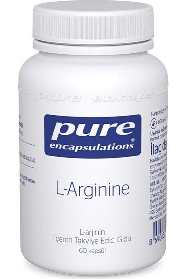 Pure Encapsulations-L-arginine 60 Capsules 1