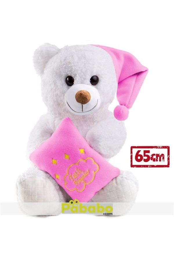 Ozguner Oyuncak 65 cm Pink Plush Teddy Bear Wishing Sweet Dreams Trendyol