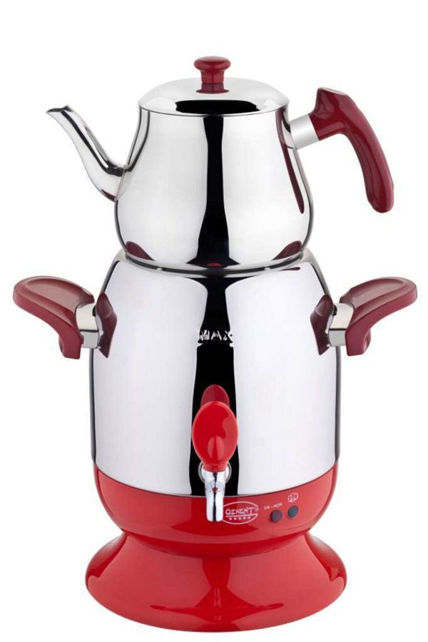 Özkent-Marmaris Steel Teapot Samovar 1