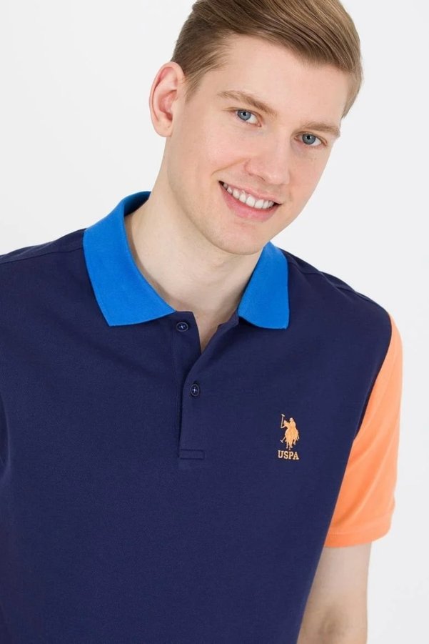 U.S. Polo Assn. Men's Cobalt Blue T-shirt