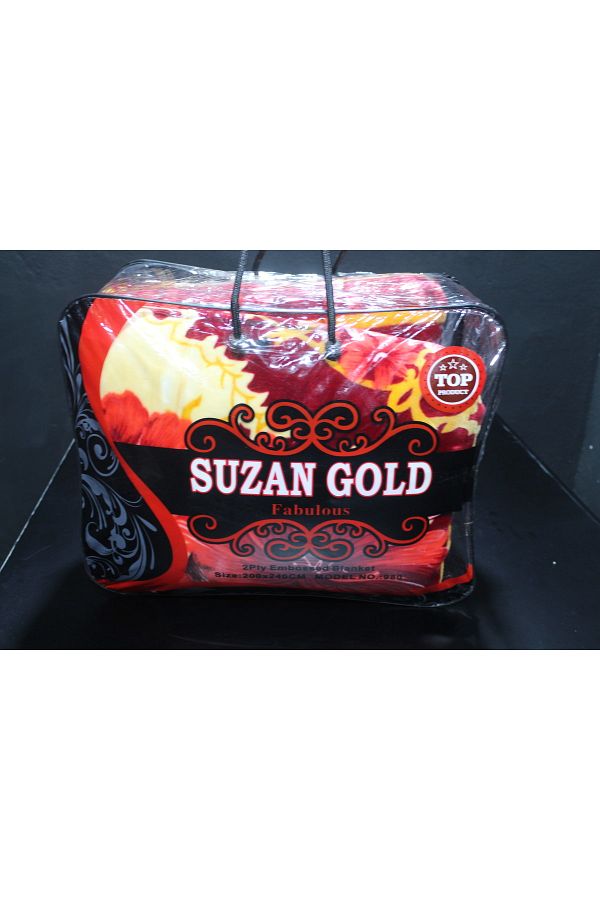 Suzan-Gold 6.5kg Imported Double Layer Double Blanket 1