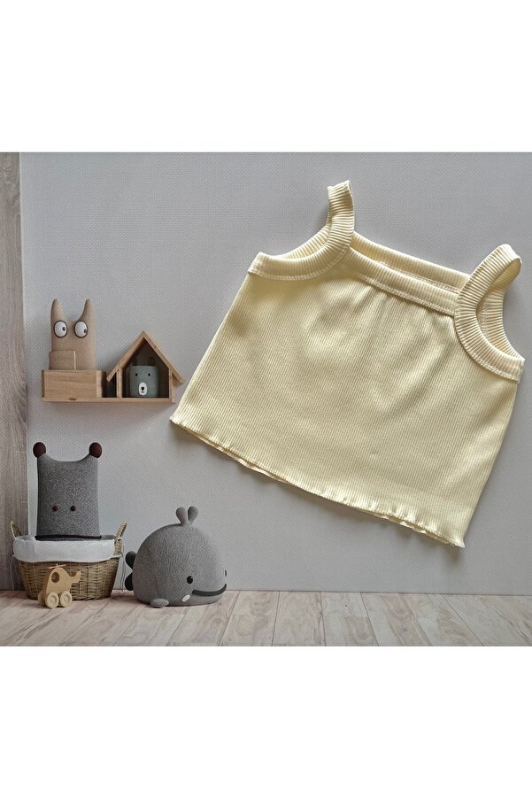 Peri Masalı Bebek / Çocuk Kalın Askılı Crop